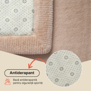Covor pentru copii Fluffin Bej