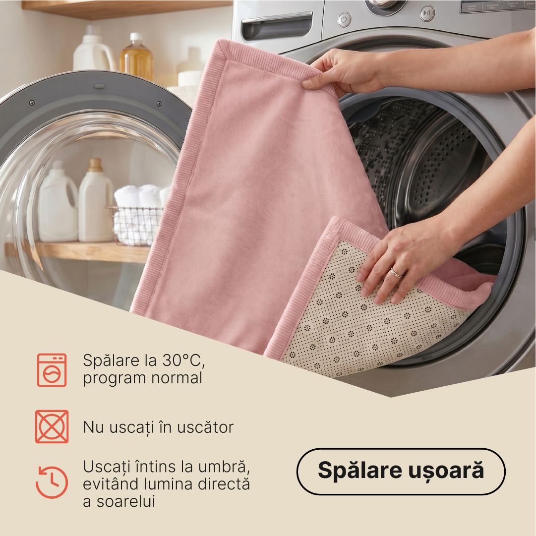 Covor pentru copii Fluffin Roz