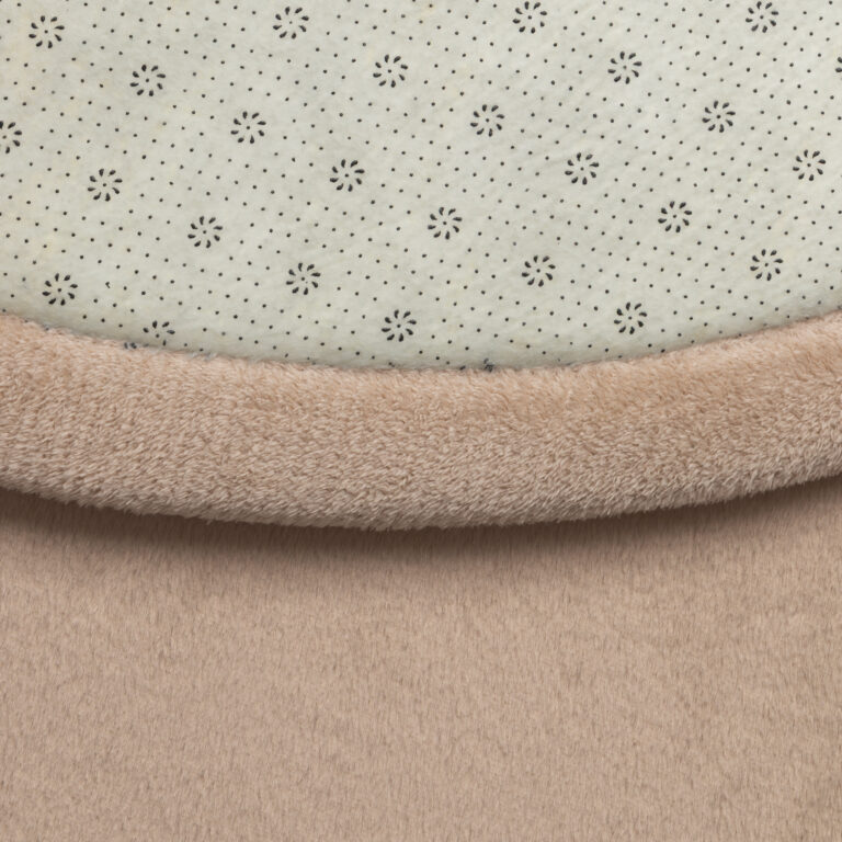 Covor pentru copii Fluffin Rotund Bej