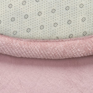 Covor pentru copii Fluffin Rotund Roz