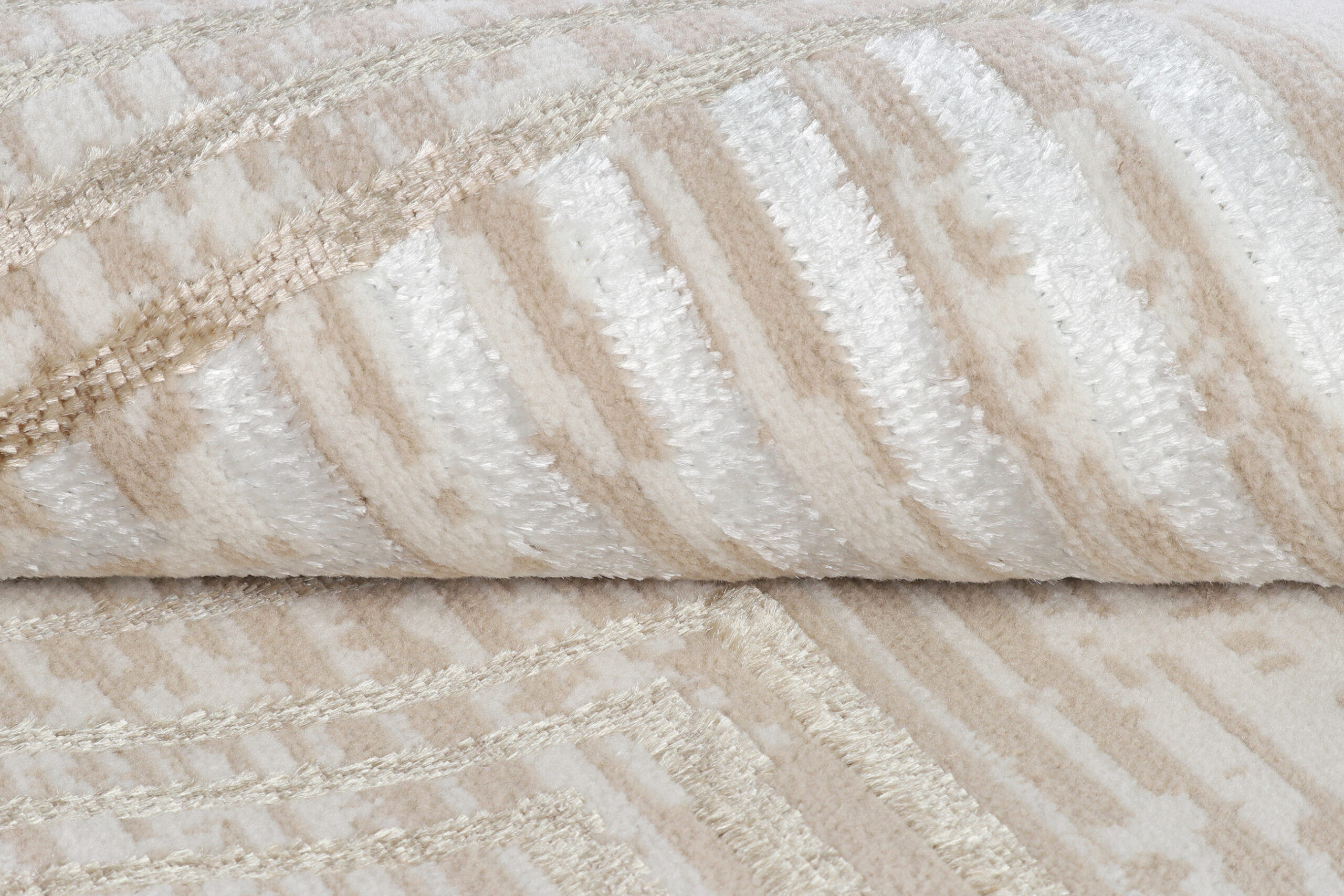 Covor Crystal Rotund Bej Maro Crem Dungi