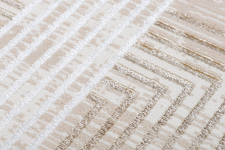 Covor Crystal Rotund Bej Maro Crem Dungi