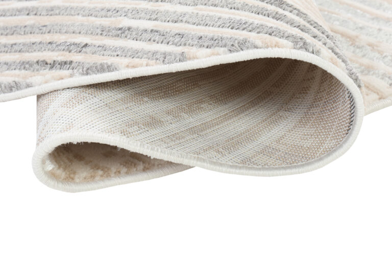 Covor Crystal Rotund Gri Bej Crem Dungi