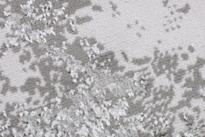 Covor Crystal Rotund Gri Deschis Marmură