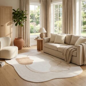 Covor Wisp Cu Formă Neregulată Pastel