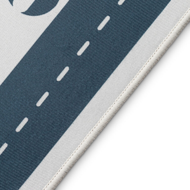 Covor Copii Snooki Oraș Gri Albastru Marin Antiderapant