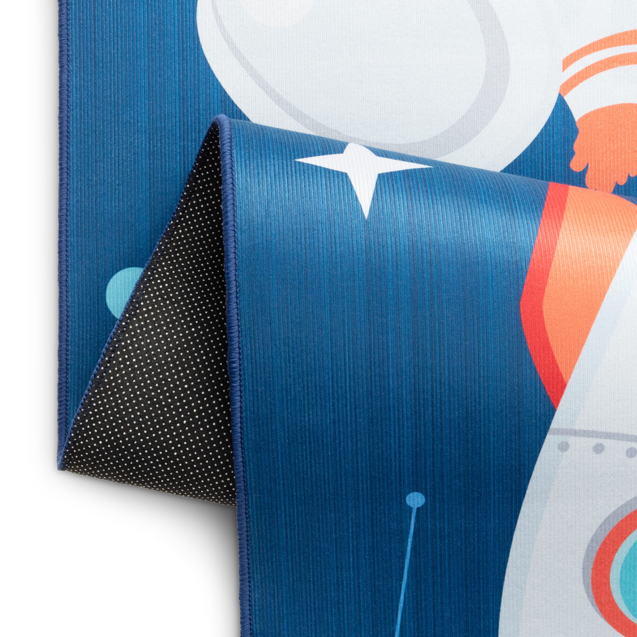 Covor Copii Snooki Rachete Albastru Marin Antiderapant