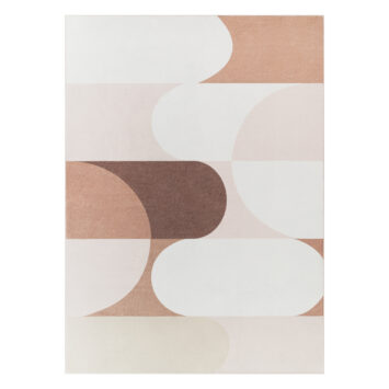 Covor Wisp Bej Pastel Geometric