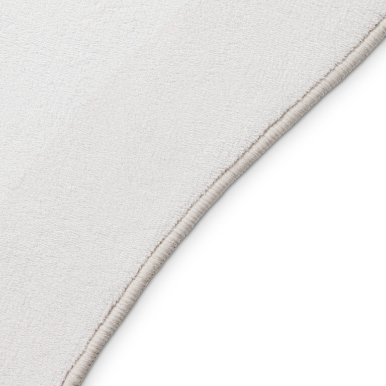 Covor Wisp Cu Formă Neregulată Alb Linii