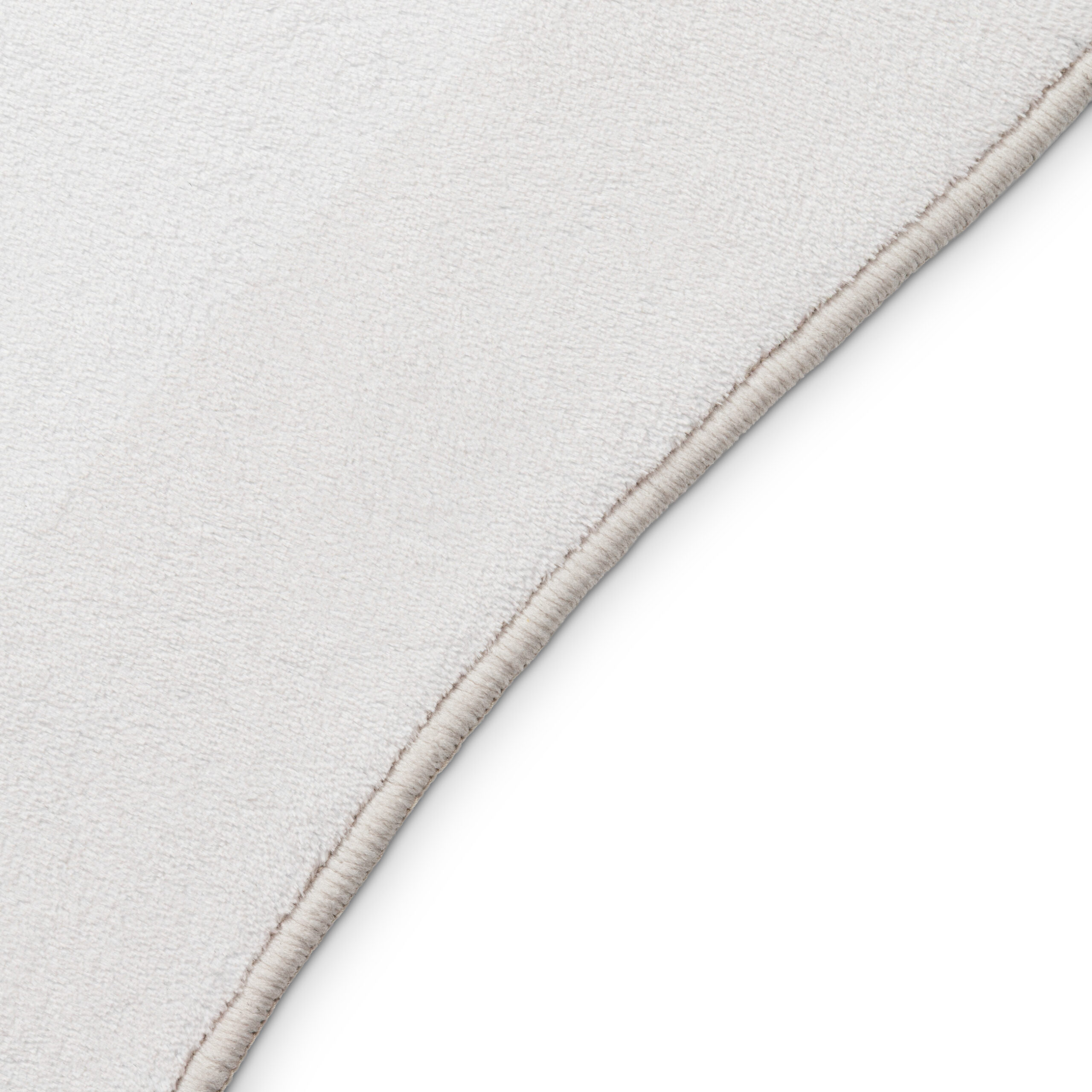 Covor Wisp Cu Formă Neregulată Alb Linii