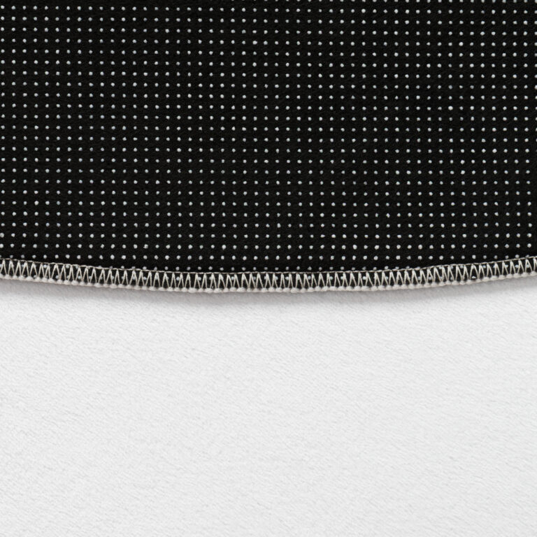 Covor Wisp Cu Formă Neregulată Alb Linii