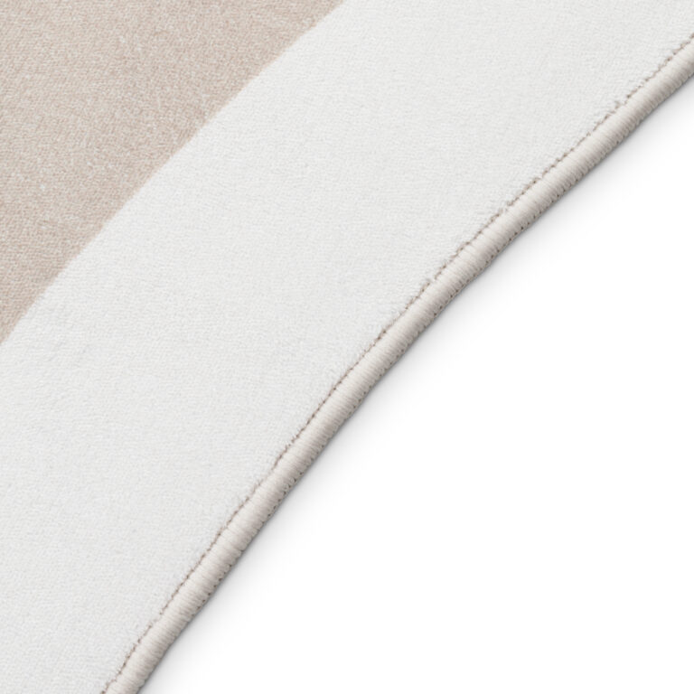 Covor Wisp Cu Formă Neregulată Bej Linii