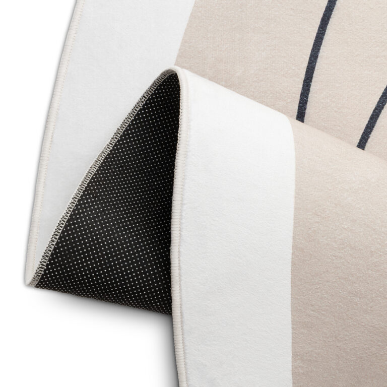 Covor Wisp Cu Formă Neregulată Bej Linii