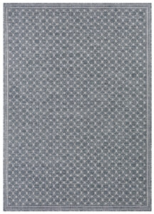 Covor Exterior Melissa Albastru Romburi