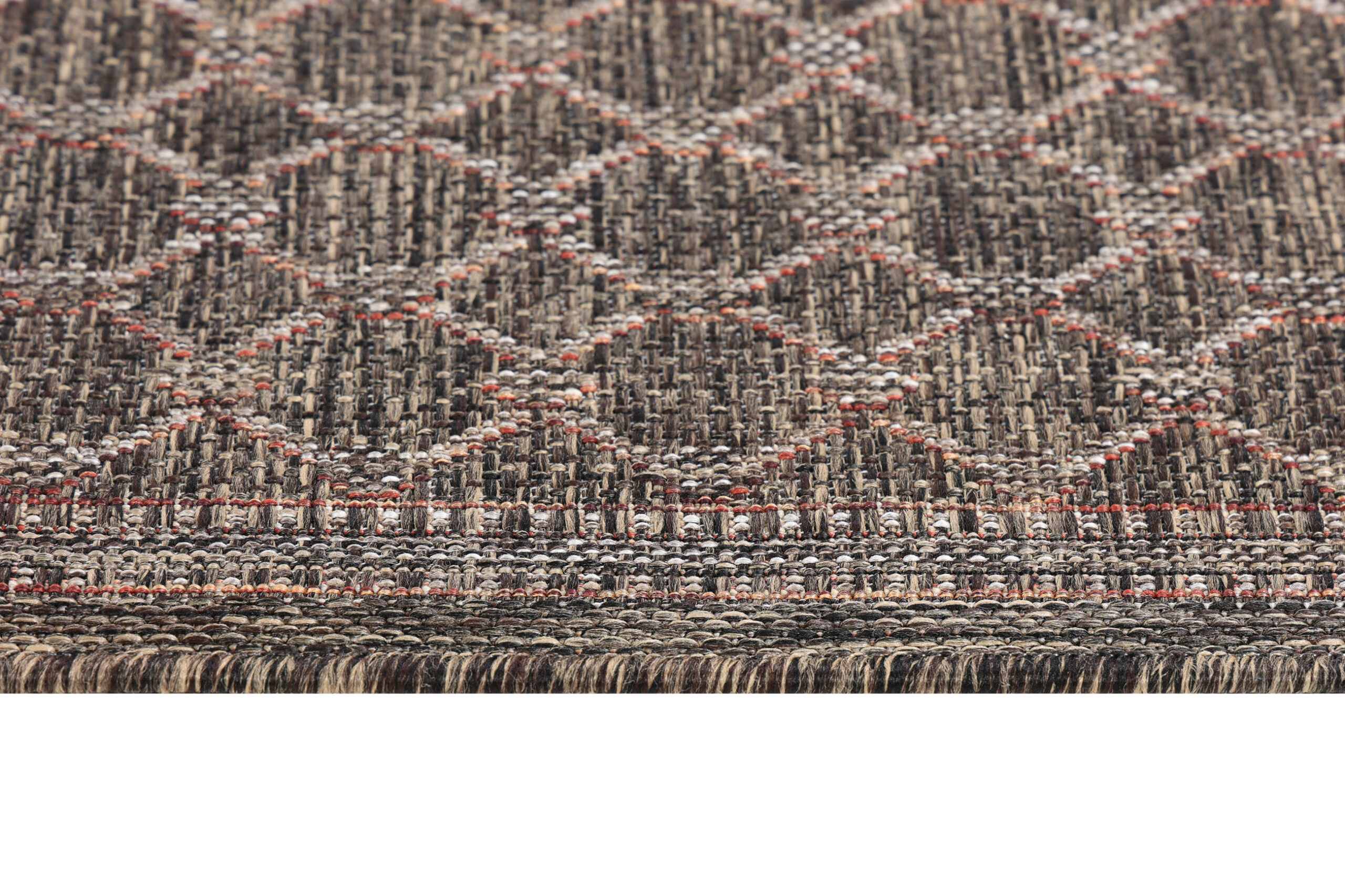 Covor Exterior Melissa Maro Închis Romburi