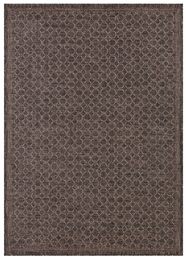 Covor Exterior Melissa Maro Închis Romburi