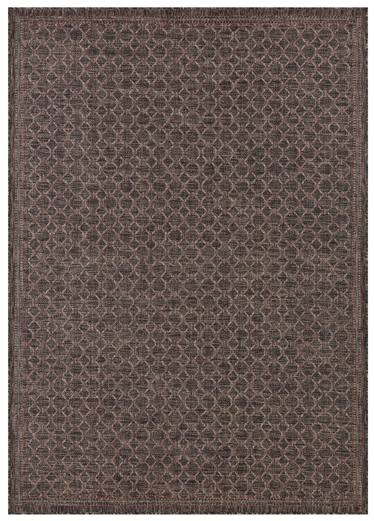 Covor Exterior Melissa Maro Închis Romburi