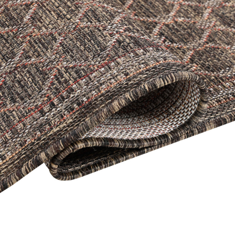 Covor Exterior Melissa Maro Închis Romburi