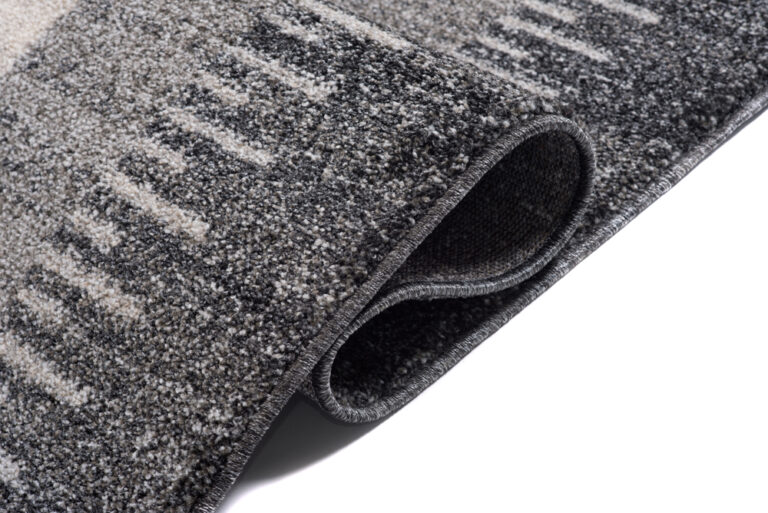 Covor Sari Gri Etnic Ramă