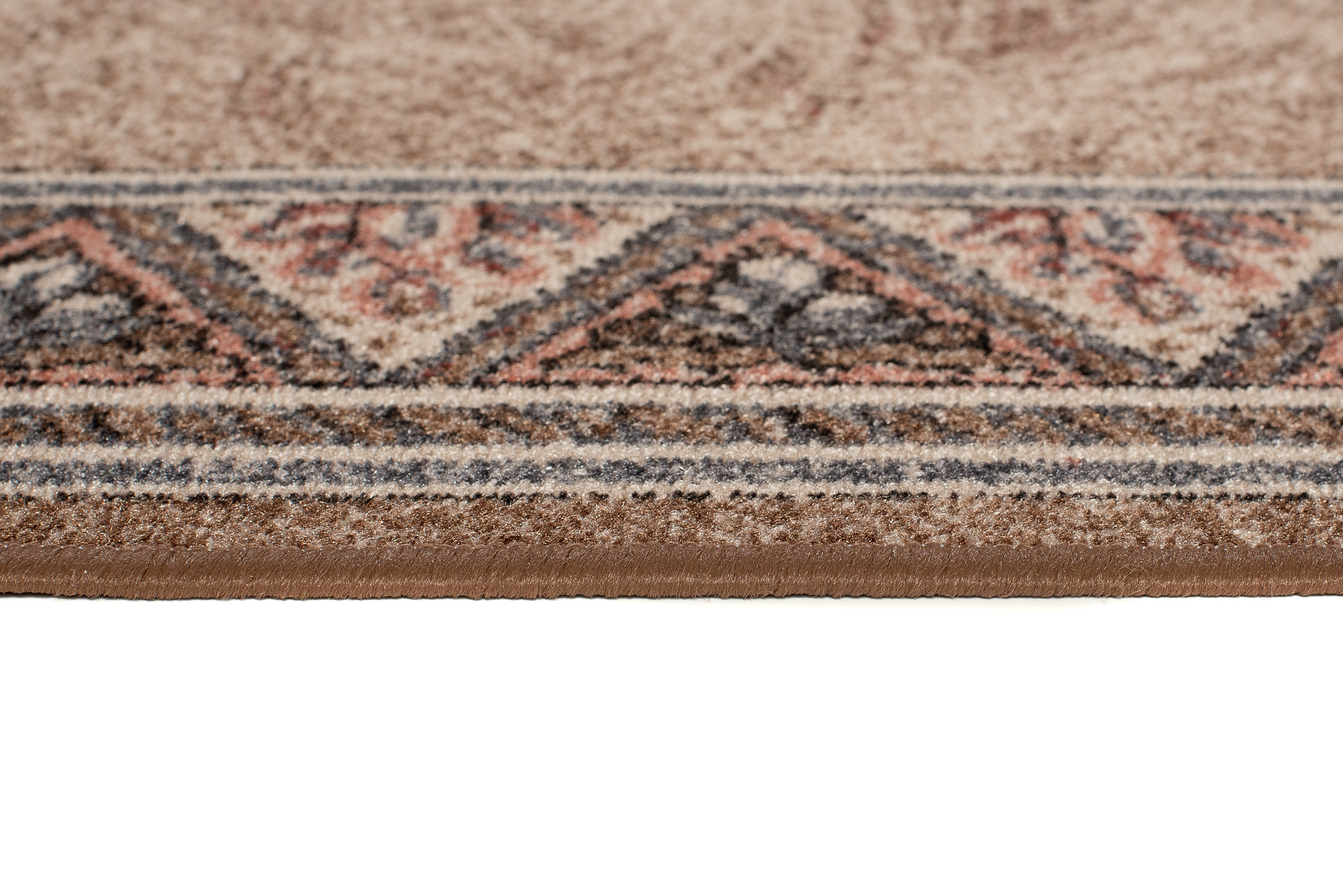 Covor Traversă Maro Triunghiuri