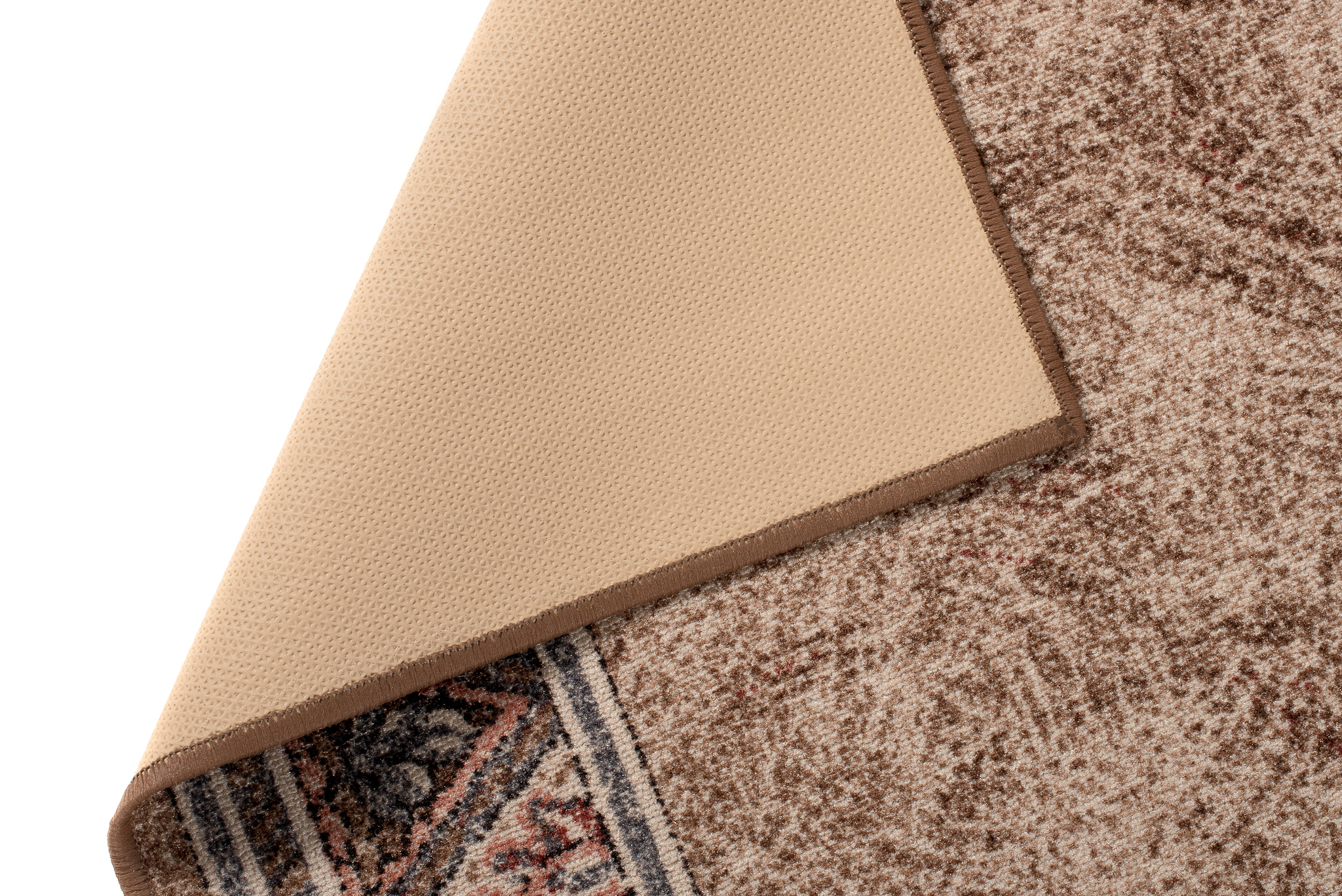 Covor Traversă Maro Triunghiuri