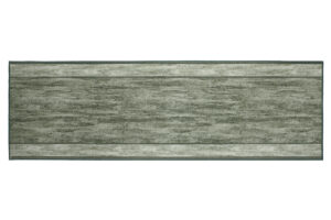 Covor Traversă Antiderapant Verde Ramă