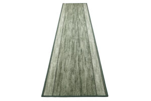 Covor Traversă Antiderapant Verde Ramă