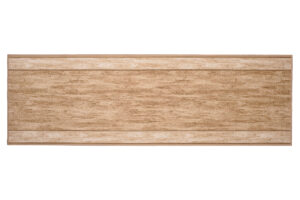 Covor Traversă Antiderapant Bej Ramă