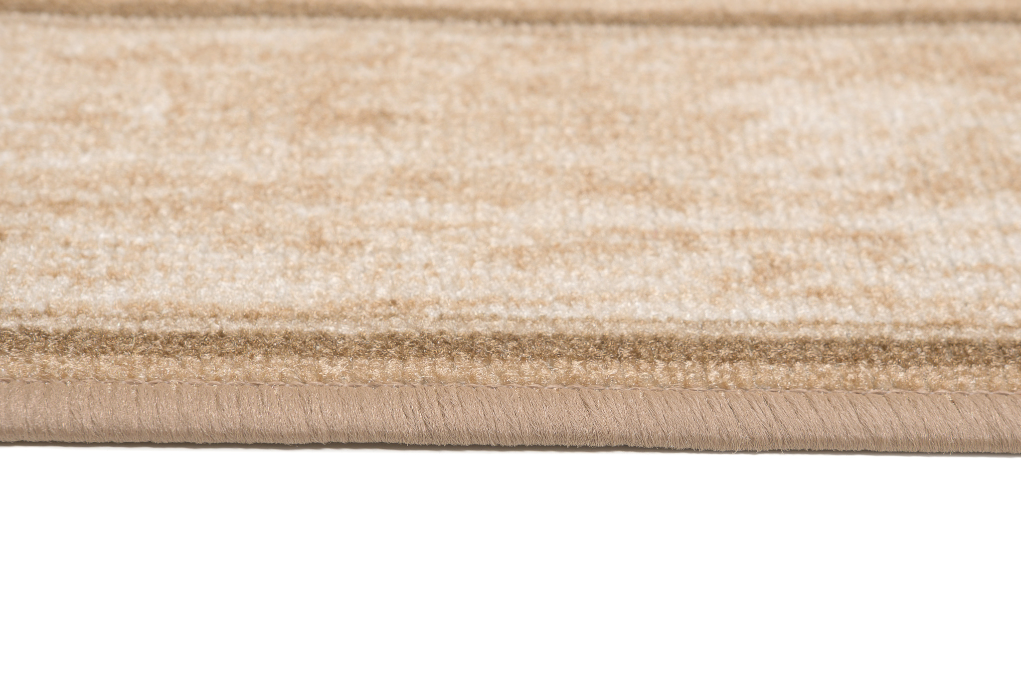 Covor Traversă Antiderapant Bej Ramă