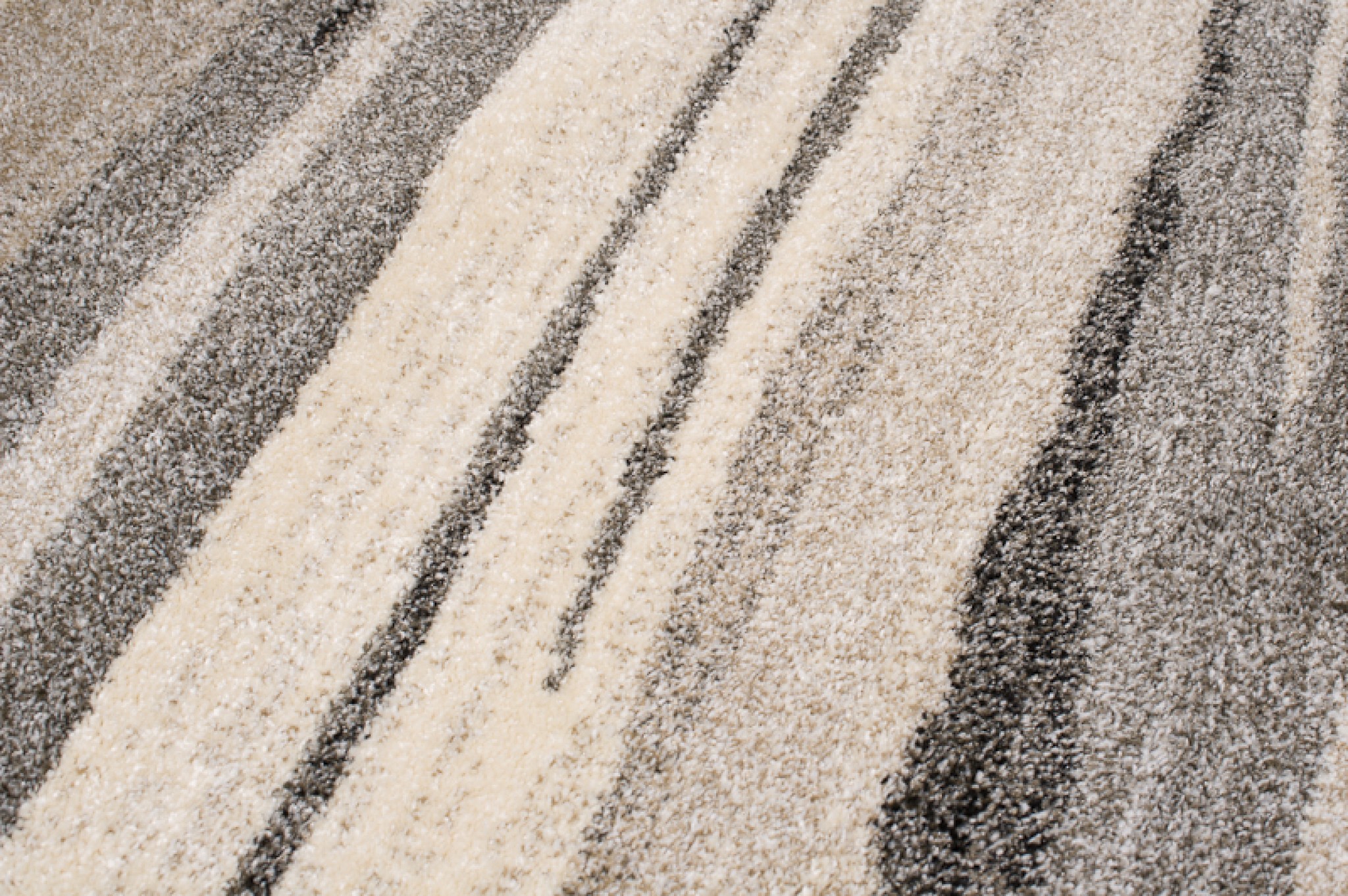 Covor Traversă Sari Bej Gri Dungi