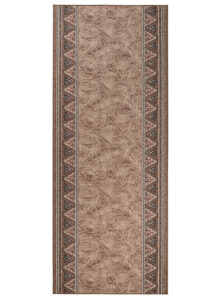 Covor Traversă Maro Triunghiuri