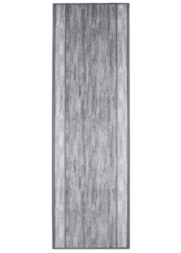 Covor Traversă Antiderapant Gri Ramă