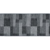 Covor Traversă Antiderapant Gri Geometric