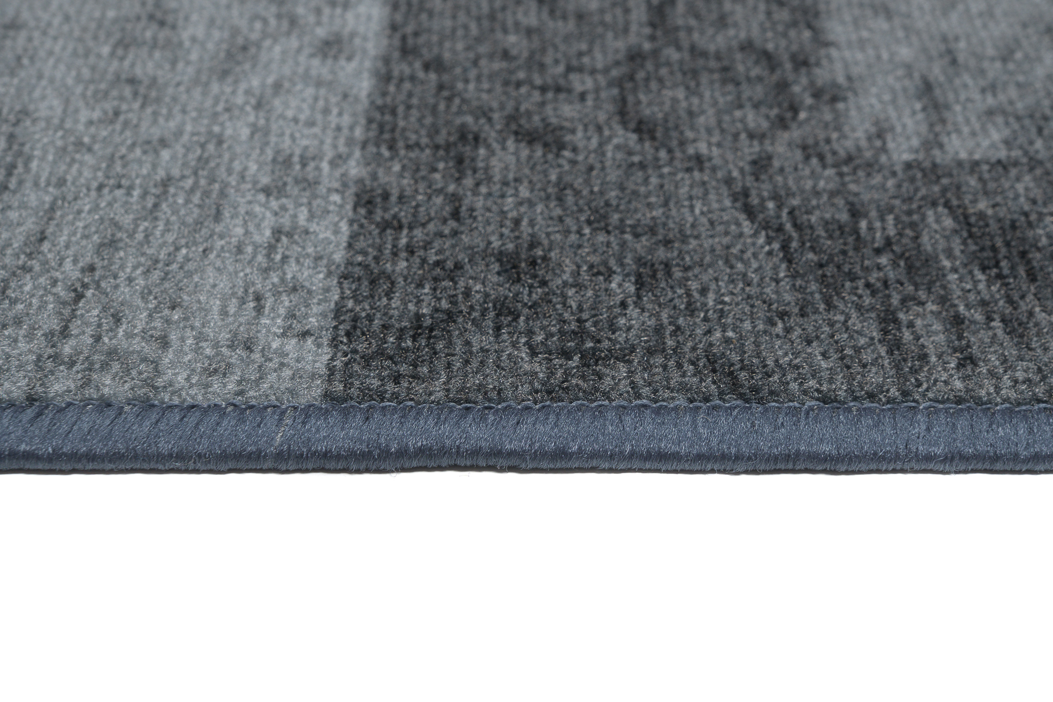 Covor Traversă Antiderapant Gri Geometric