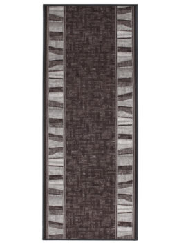 Covor Traversă Antiderapant Maro Gri