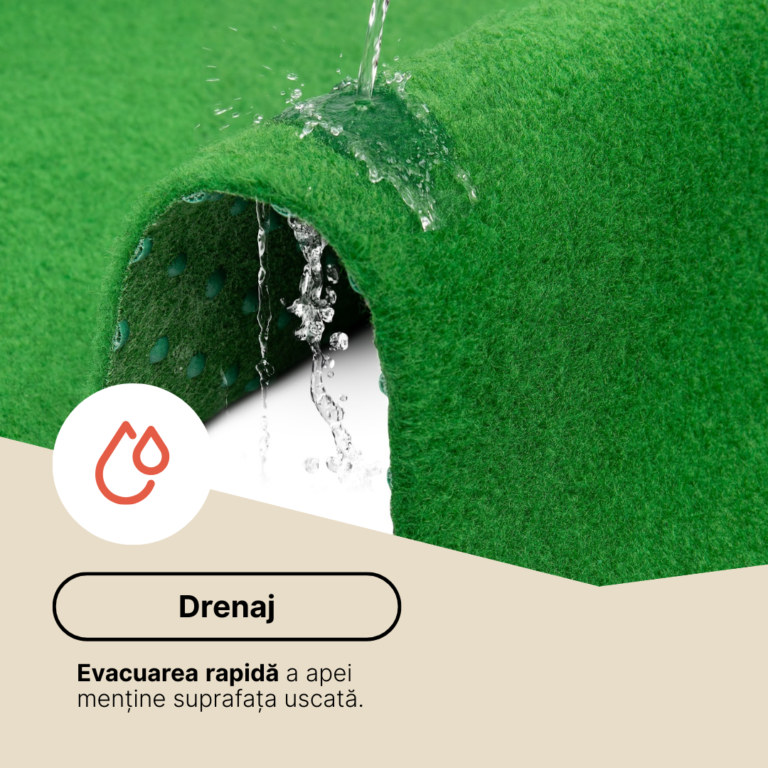 Gazon Artificial Garden Verde Deschis 7mm