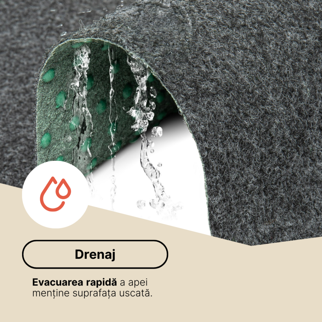 Gazon Artificial Pemba Gri 4mm