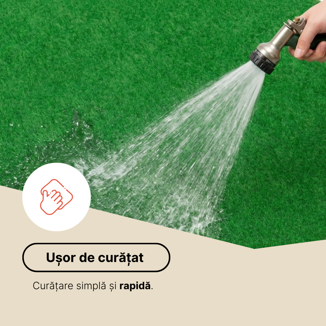 Gazon Artificial Garden Verde Deschis 7mm