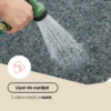 Gazon Artificial Garden Gri 7mm