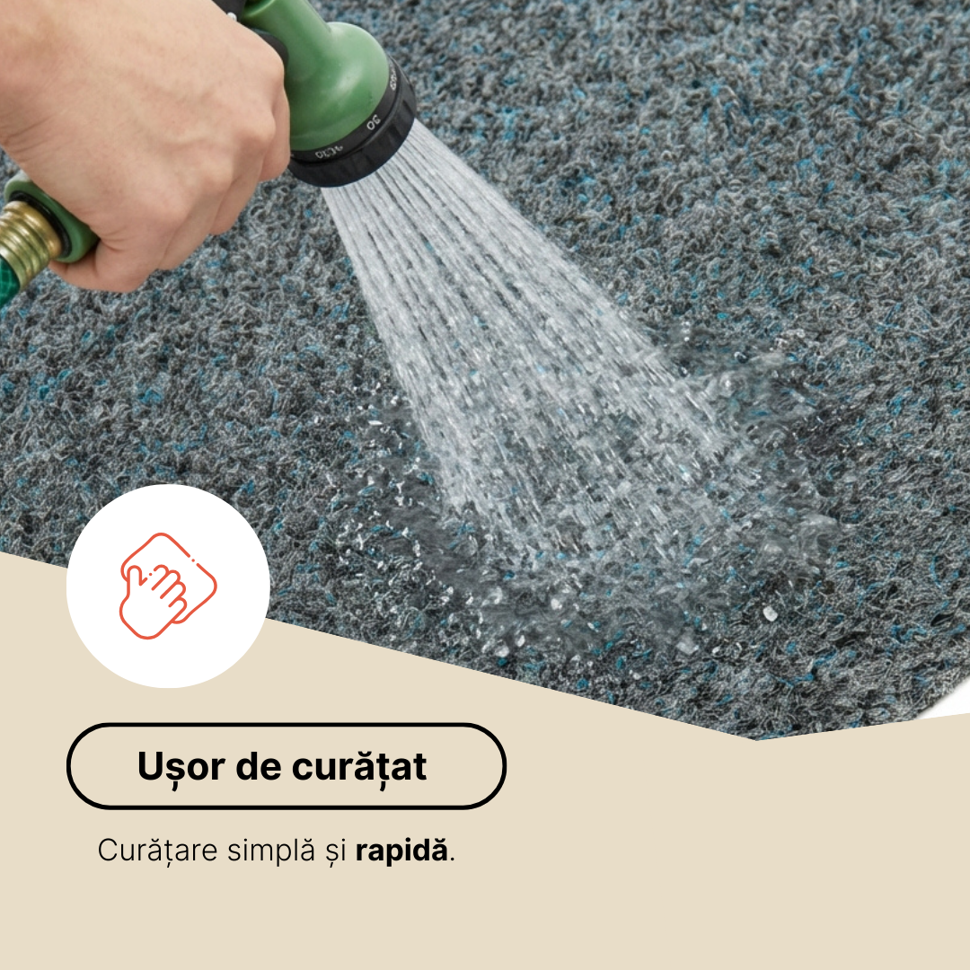Gazon Artificial Garden Gri 7mm