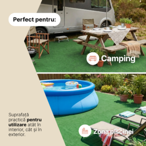 Gazon Artificial Garden Verde 7mm