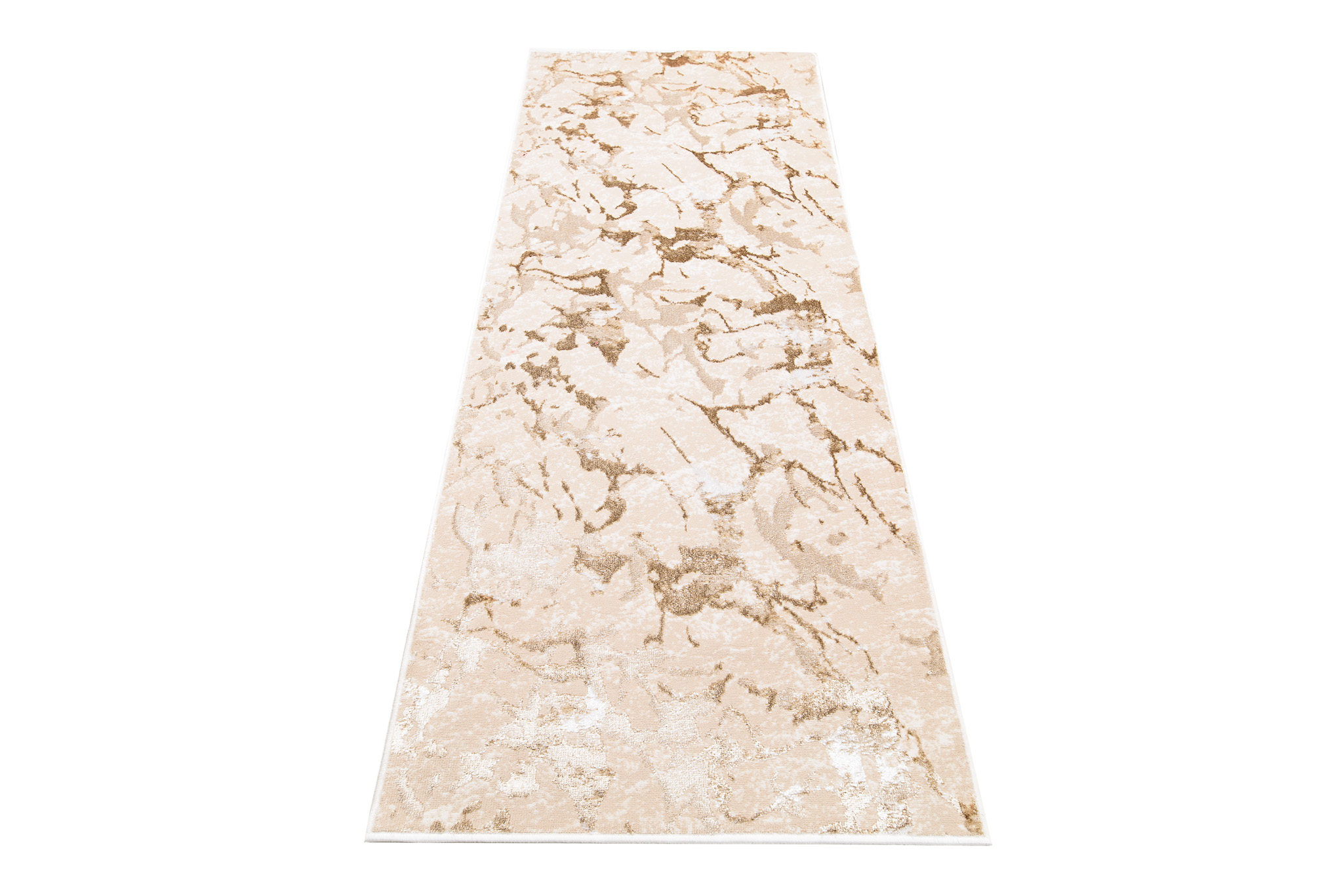 Covor Traversă Crystal Bej Maro Abstract