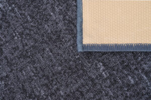 Covor Traversă Antiderapant Gri Închis Ramă