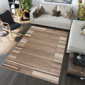 Covor Sari Bej Ramă