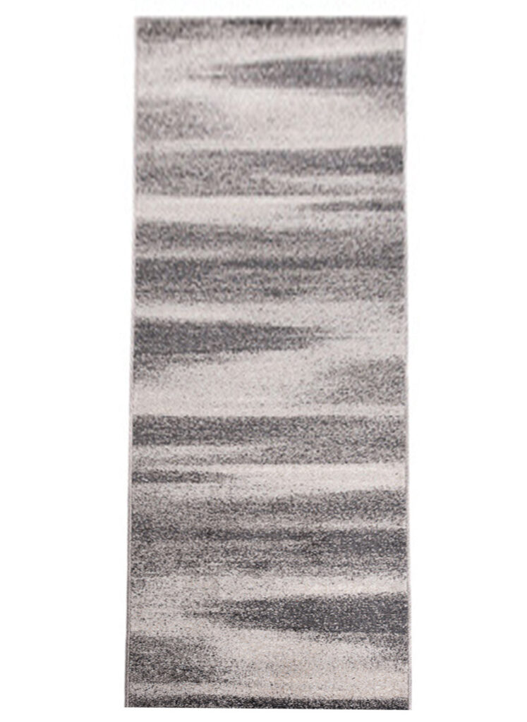 Covor Traversă Sari Gri Abstract