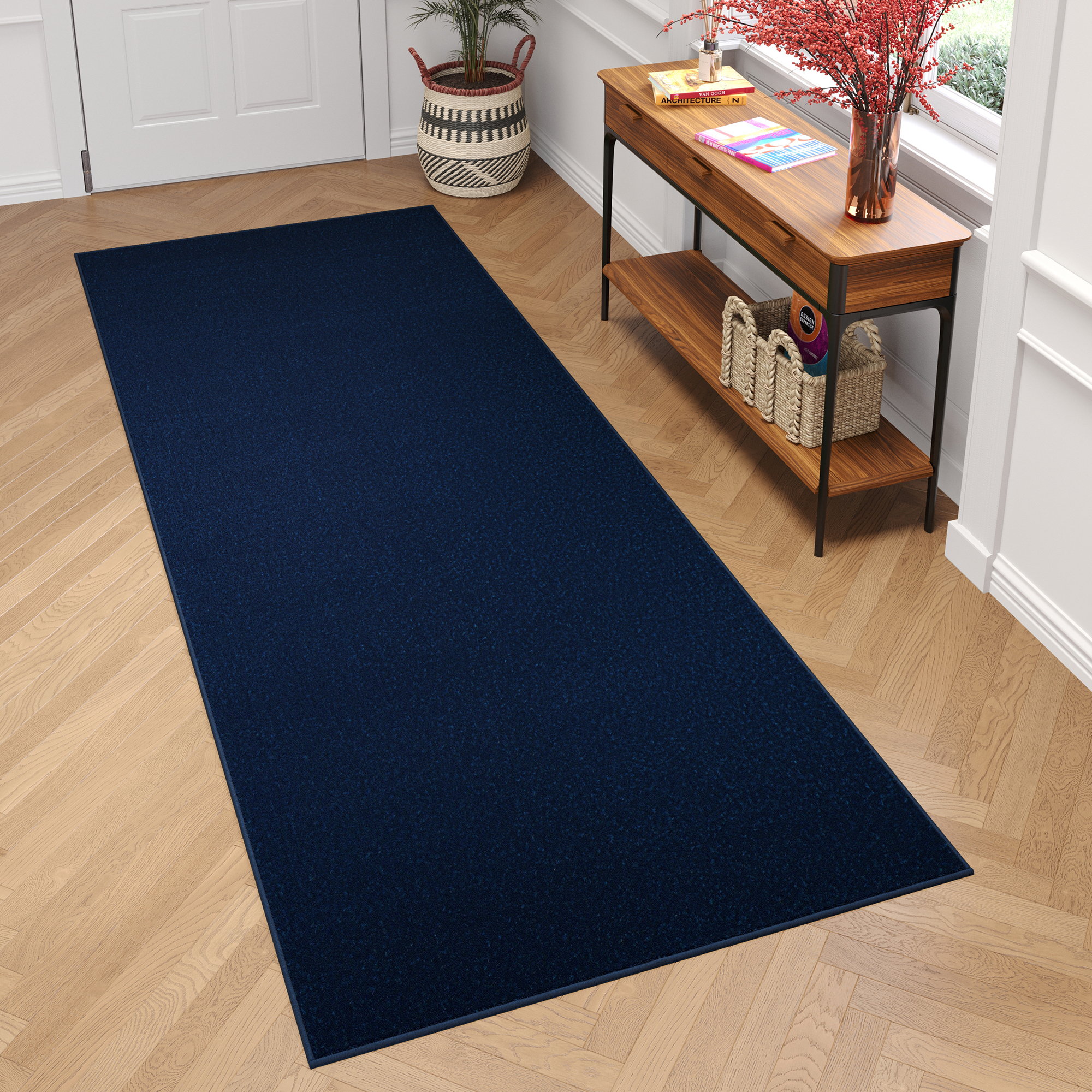 Covor Traversă Mono Indoor Outdoor Bleumarin