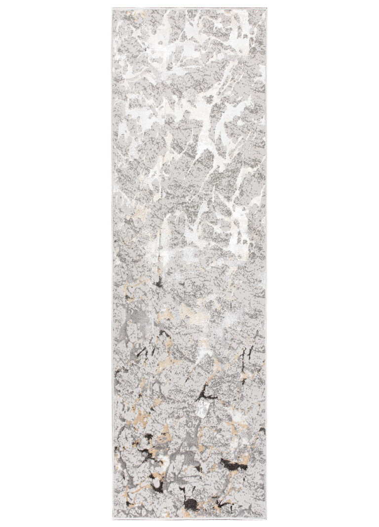 Covor Traversă Crystal Gri Bej Abstract