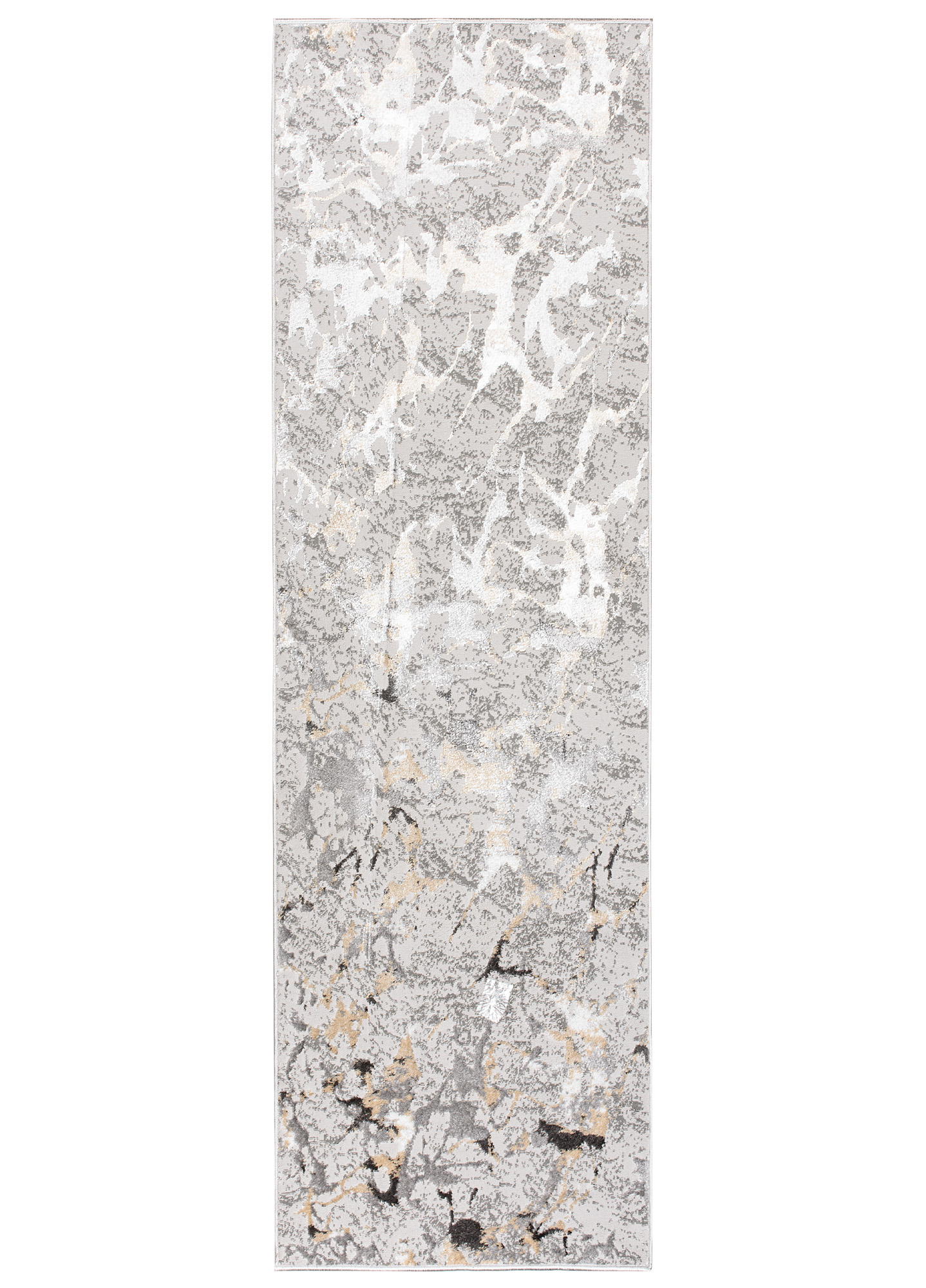 Covor Traversă Crystal Gri Bej Abstract