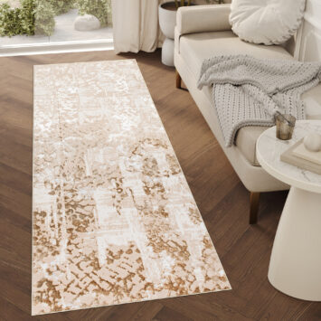 Covor Traversă Crystal Bej Retro