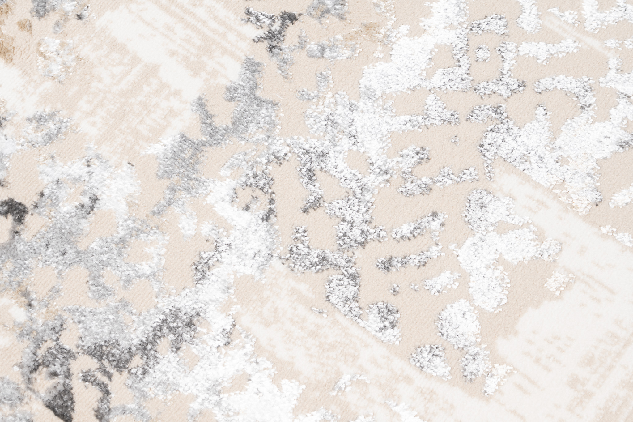 Covor Traversă Crystal Bej Gri Retro